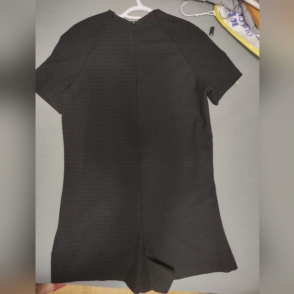 Minimal pocket front black romper, M - Picture 4 of 4